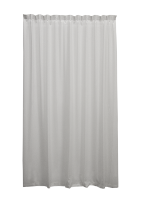 Tenda in etamine grigio