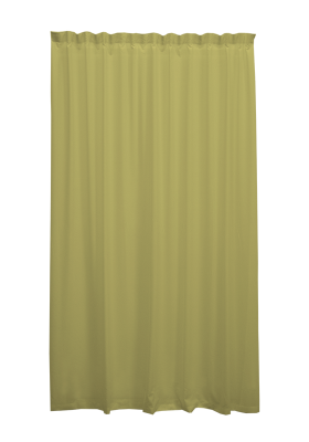 Tenda in etamine verde oliva