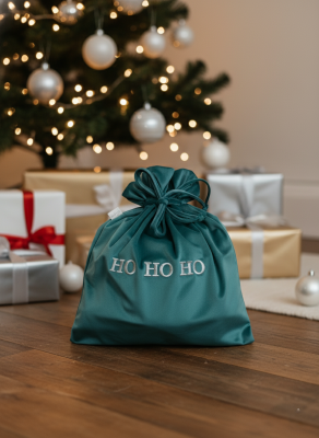 Sacca Personalizzata per Regali - HO HO HO 