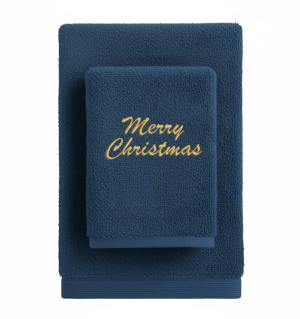Set 2 pezzi Asciugamano MERRY CHRISTMAS 