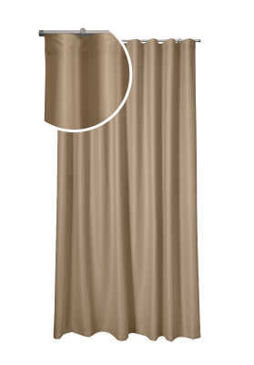 Tenda a onda in oscurante beige