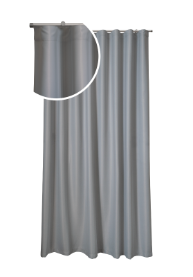 Tenda a onda in oscurante grigio