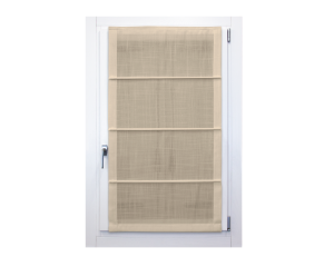 Pannello steccato a vetro in rustico beige