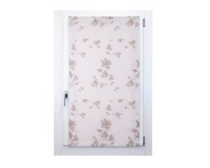Pannello a vetro in devorè dorina rosa