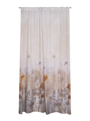 Tenda in etamine floreale