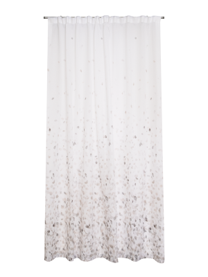Tenda in etamine petali grigio