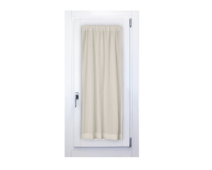 Vetrasse arricciato in etamine beige