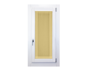 Vetrasse teso in etamine giallo