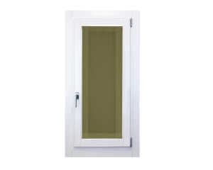 Vetrasse teso in etamine verde oliva
