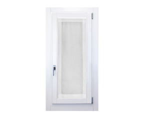 Vetrasse teso in misto lino stone wash bianco ottico