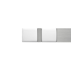 Terminale BICOLOR per Binario Quadro 