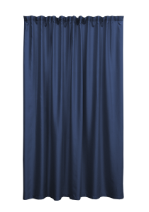 Tenda in oscurante blu