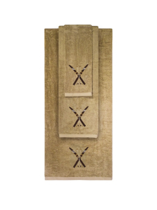 Set completo asciugamani ricamati SCI
