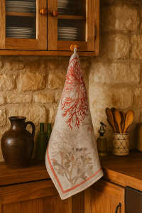 Canovaccio in puro lino Aquarius 