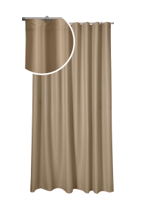 Tenda a onda in oscurante beige