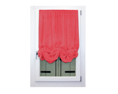 Pacchetto arricciato a vetro in etamine rosso