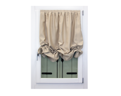 Pacchetto arricciato a vetro in oscurante beige