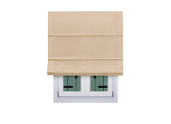 Pacchetto steccato in etamine beige