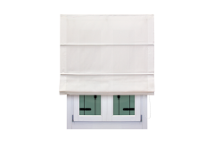Pacchetto steccato in etamine bianco naturale
