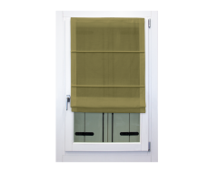 Pacchetto steccato a vetro in etamine verde oliva