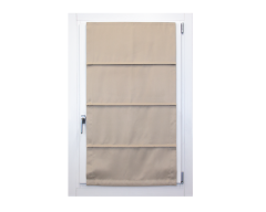 Pannello steccato a vetro in oscurante beige