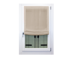 Pacchetto a vetro in etamine beige