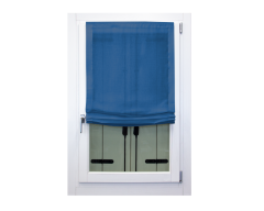Pacchetto a vetro in etamine blu
