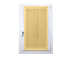 Pannello a vetro in etamine giallo