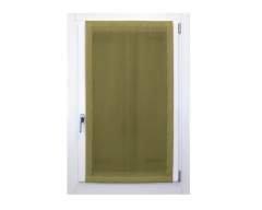 Pannello a vetro in etamine verde oliva