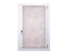 Pannello a vetro in misto lino daniela beige