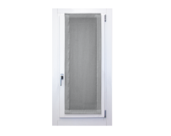 Pannello a vetro in misto lino stone wash grigio scuro
