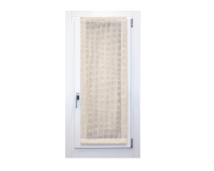 Pannello a vetro in mistocotone quadri beige