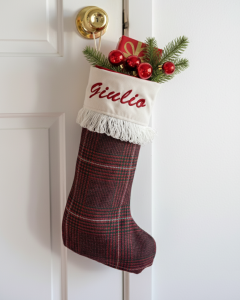 Calza Natalizia su Misura - TARTAN