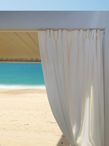 Tenda arricciata in etamine outdoor 