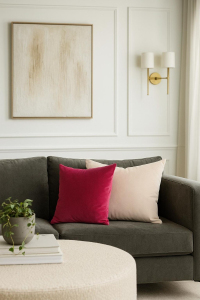 Cuscino in Velluto Made in Italy - Personalizzabile 