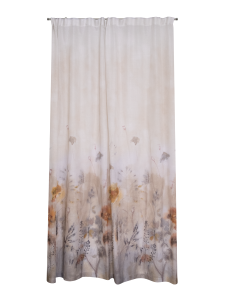 Tenda in etamine floreale